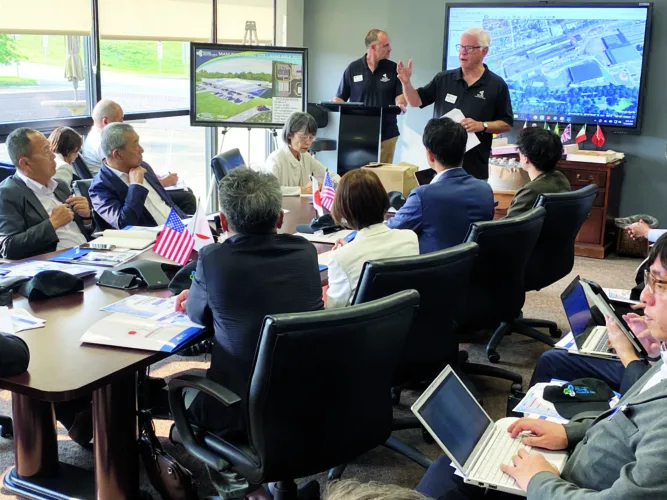 Country Roads lead Japanese business leaders to tour Mid-Ohio Valley looking for opportunities